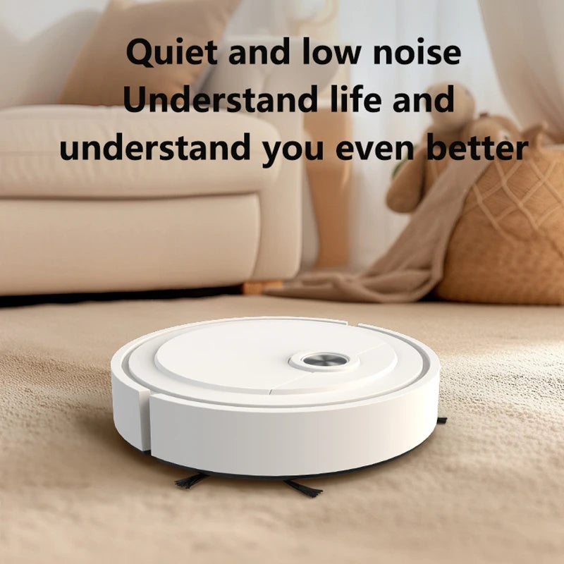 Xiaomi chytrý robotický vysavač 3v1 – chytrý domácí čistič, dobíjecí plně automatický vysavač s sacím výkonem 6000 Pa, vhodný na zvířecí chlupy.